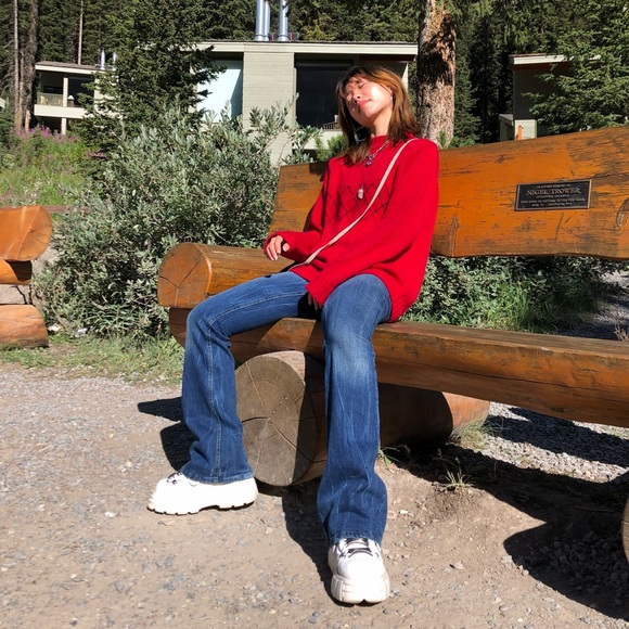 Diesel blue flared jeans 25 - Picture 5 of 6